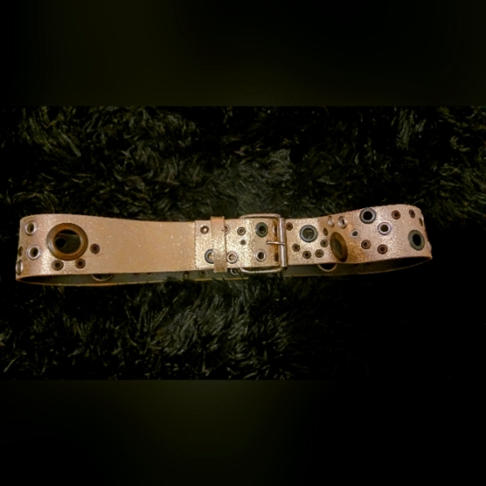 LOB, Gold Belt. Size Medium.